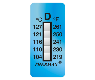 Giấy đo nhiệt độ Thermax 5D Giấy đo nhiệt độ Thermax 5D
